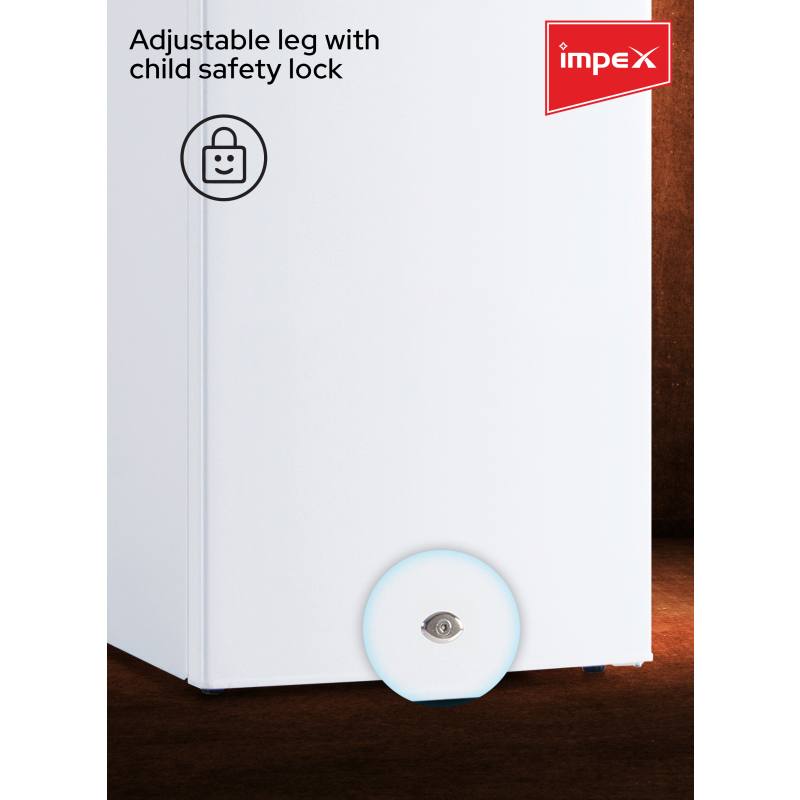 Impex 90 Ltr Single Door Refrigerator | IMRF 140 B