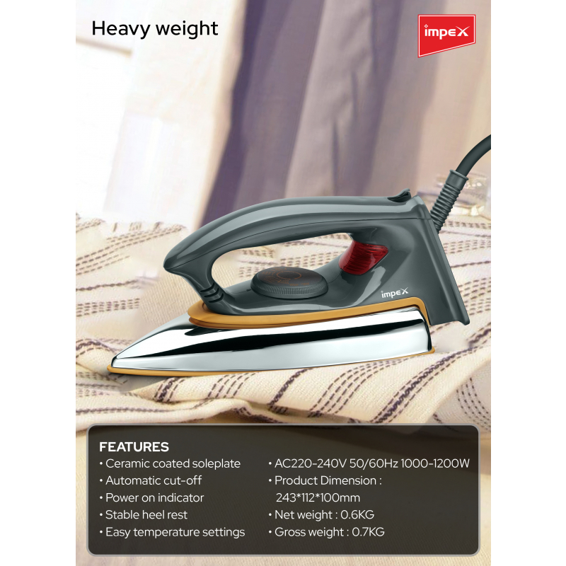 Lightweight Electric Iron Box | Showy