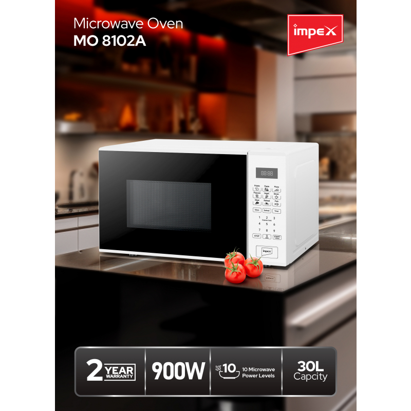 IMPEX 30L DIGITAL MICROWAVE OVEN | MO 8102A