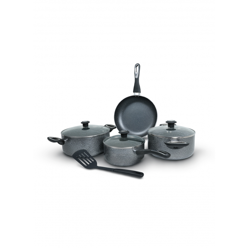 Impex Granite Coated Nonstick Cookware 8pcs Set  | NCB 7108