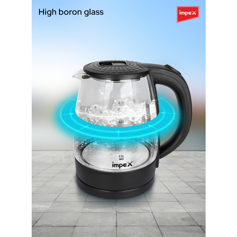 Impex 1.8 Ltr Electric Kettle | STEAMER 1805