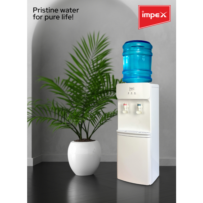 Impex Hot & Cold 2 Tap Water Dispenser (WD 3904B)