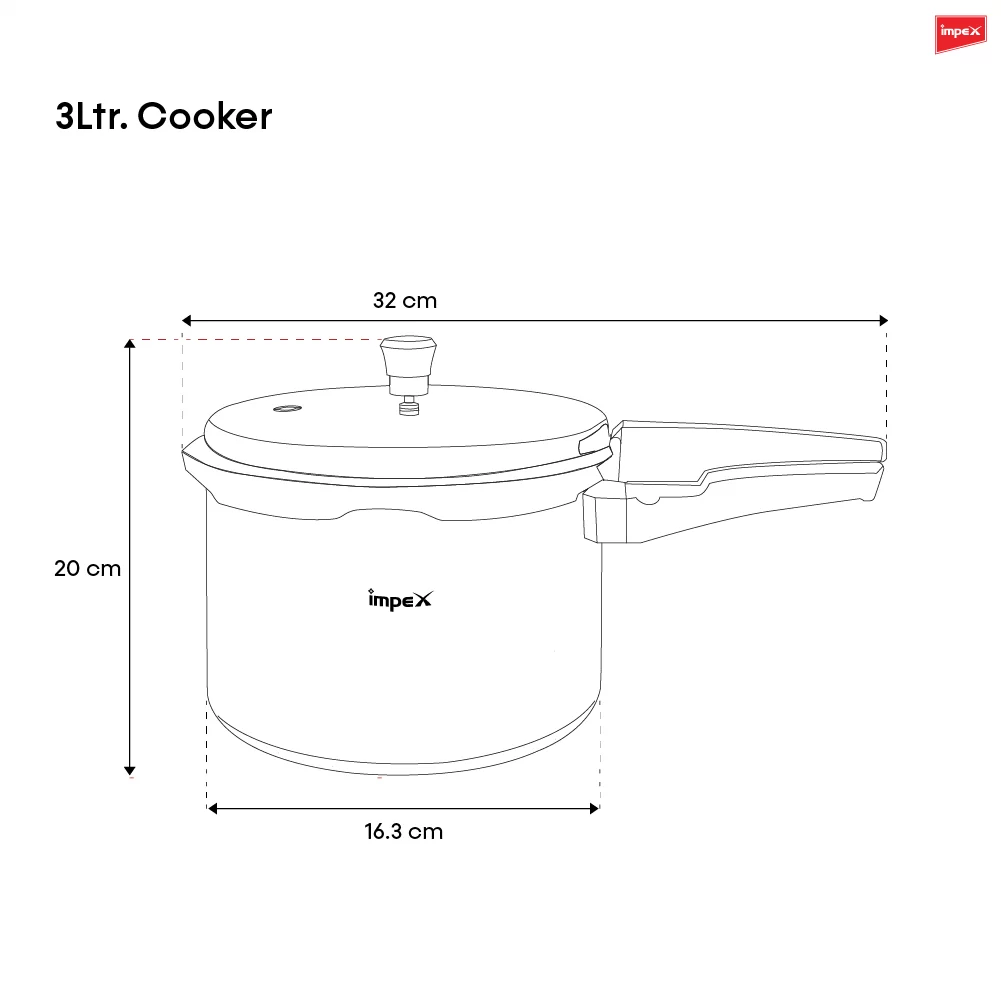 Aluminum Pressure Cooker | IPC 301