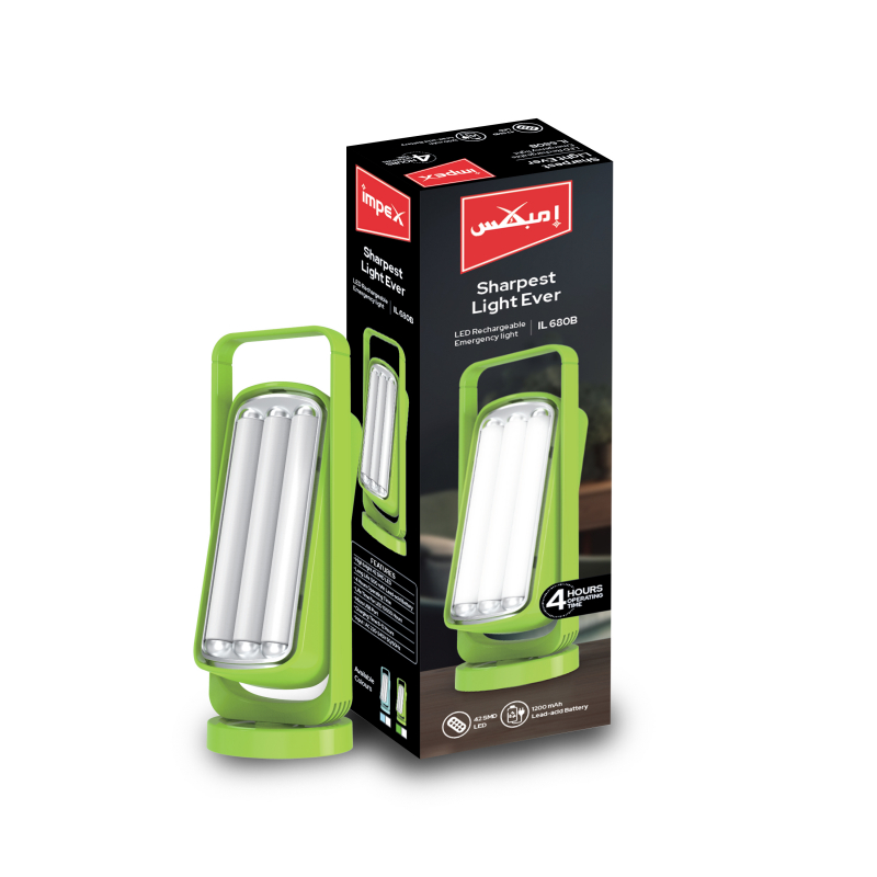 LED Rechargeable Emergency Light | IL 680B