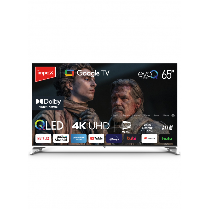 Impex 65" google TV | evoQ 65S4QLC2R120