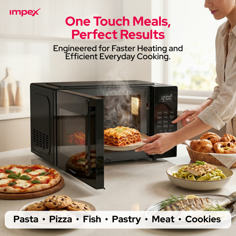 IMPEX 20L DIGITAL MICROWAVE OVEN