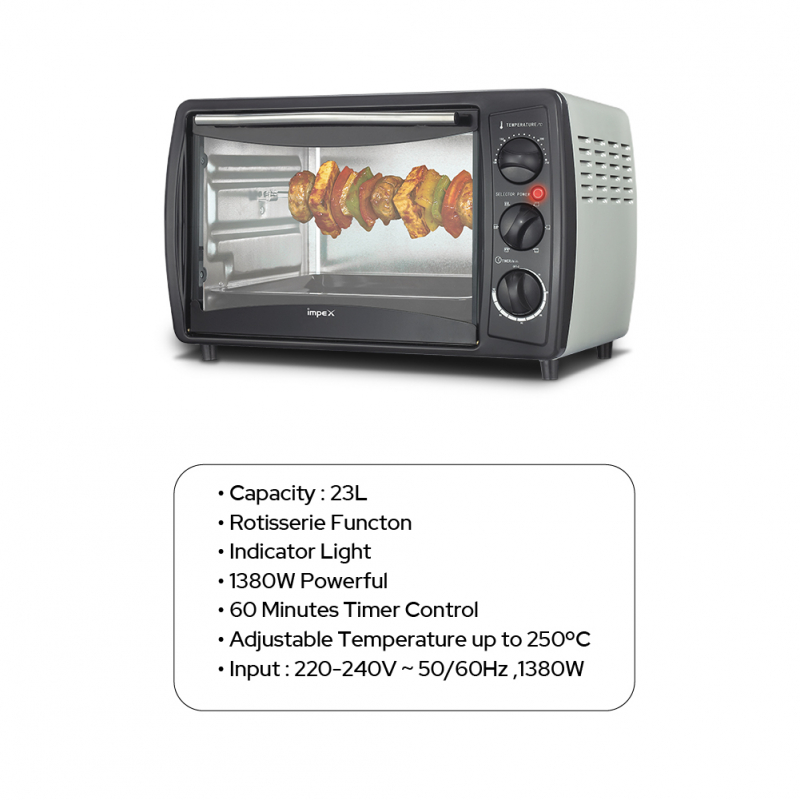 Impex 23 Ltr Electric Oven | OV 2900