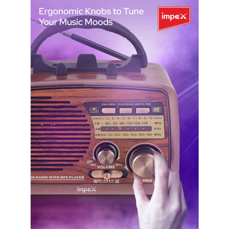 Impex Portable Radio |  Melody Plus