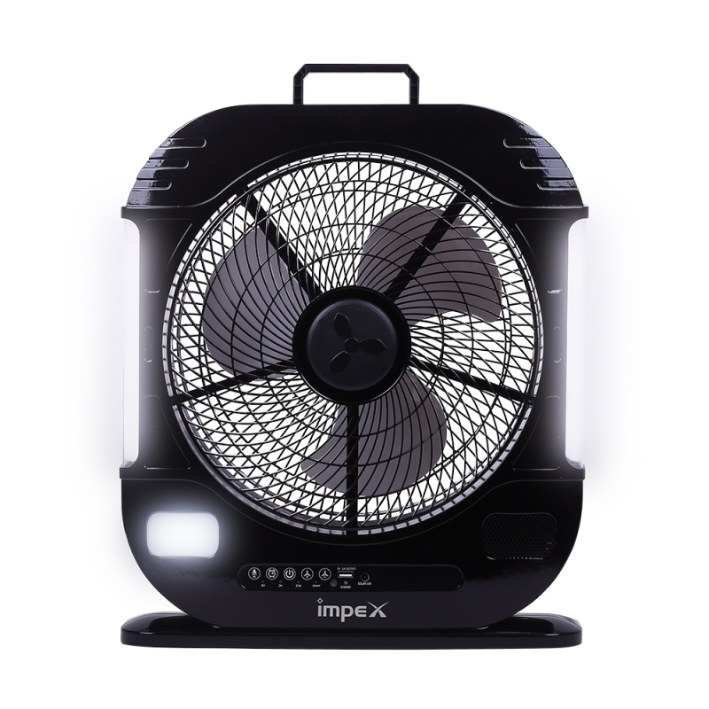 IMPEX 12 RECHARGEABLE FAN | BREEZE D7