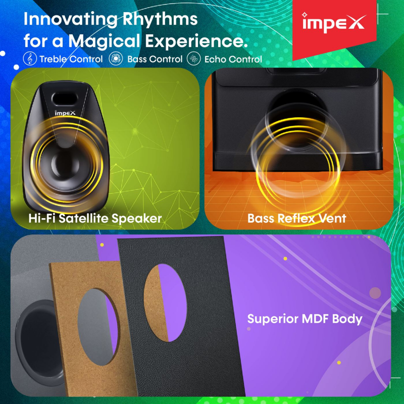 Rhyme | 2.1 Ch Multimedia Speaker