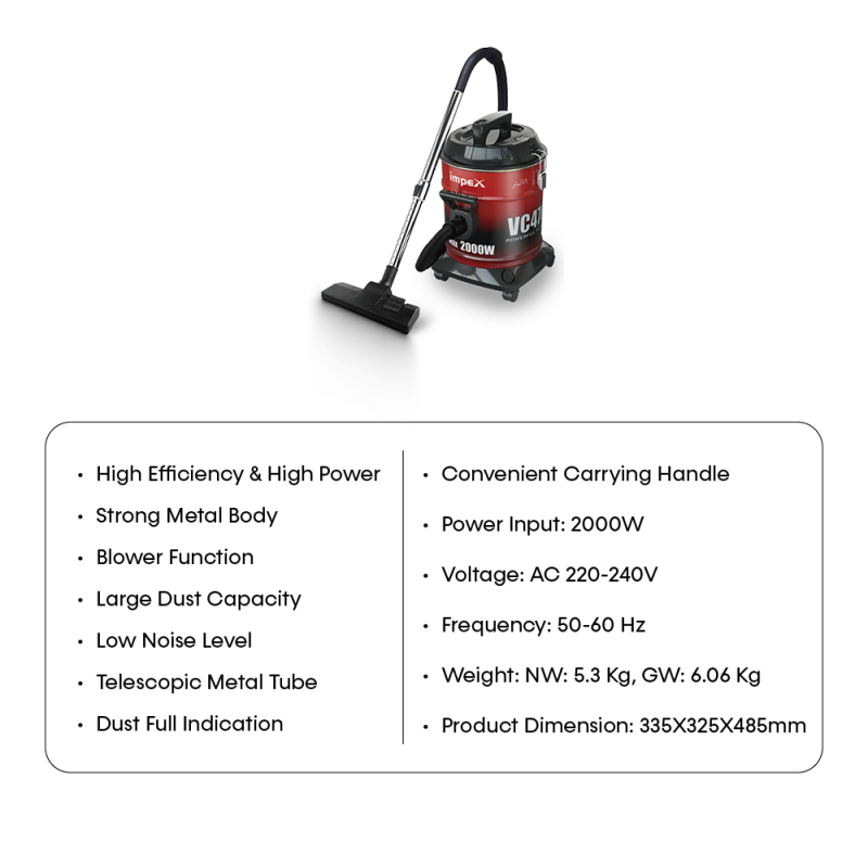 Vacuum Cleaner | VC 4701