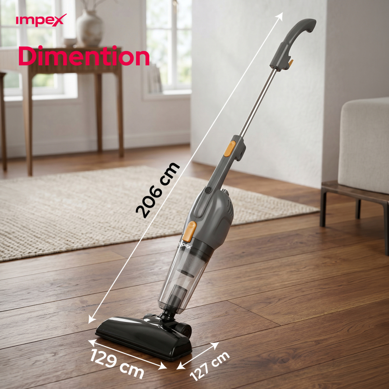 Impex 800W Stick Vacuum Cleaner | VC 4702