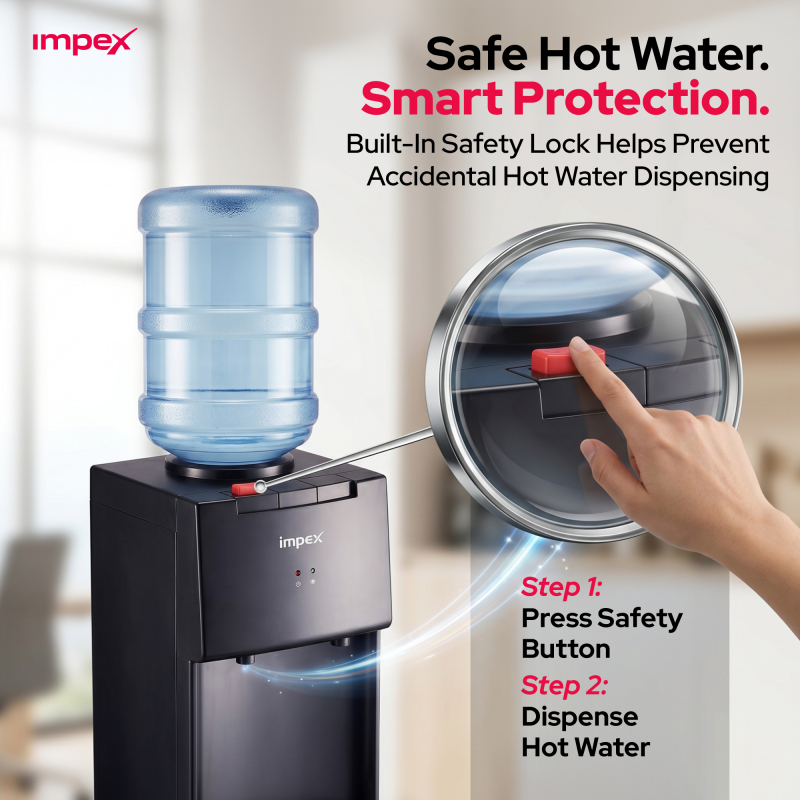 Impex 2 Tap Water Dispenser | WD3904C