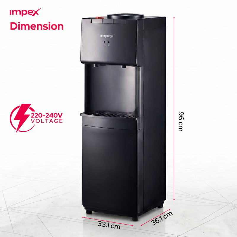 Impex 2 Tap Water Dispenser | WD3904C