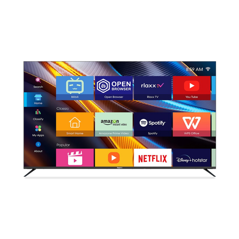 Impex 70" UHD Smart Led Tv | Gloria 70 Smart