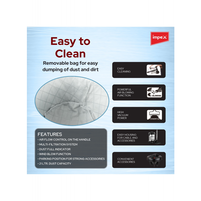 Impex Vacuum Cleaner | VC 4708