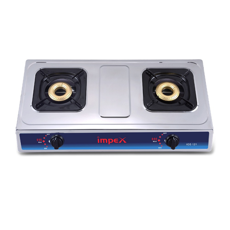 Impex 2 Burner LP Gas Stove | IGS 121