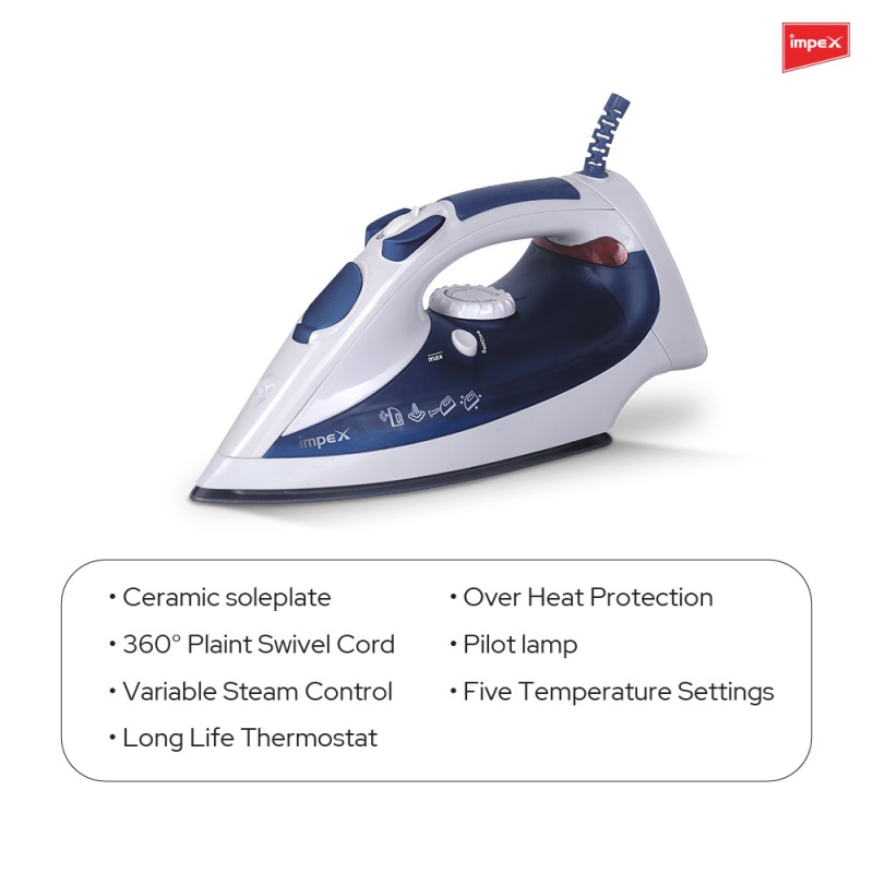 Impex Electric Steam Iron Box  | IBS 402