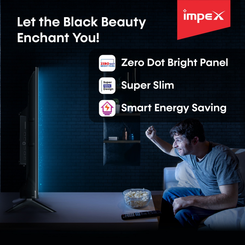 Impex 60 Inch 4K Smart Led Tv | GLORIA 60 UHD SMART