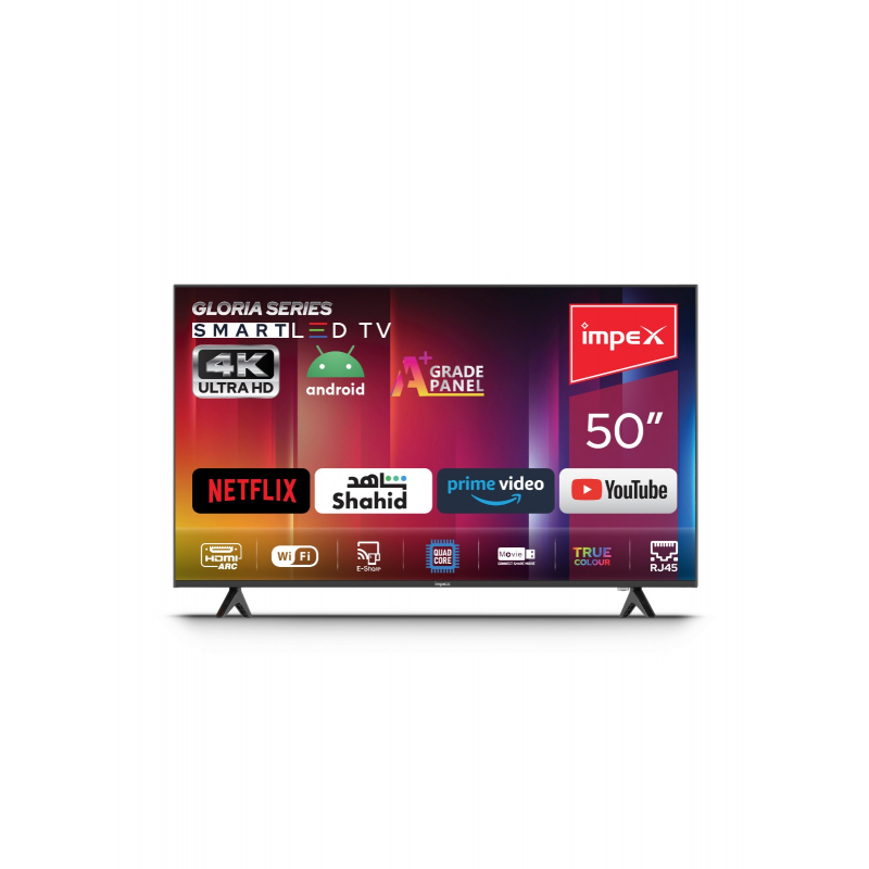 Impex 50" FHD Smart LED TV | GLORIA 50  SMART