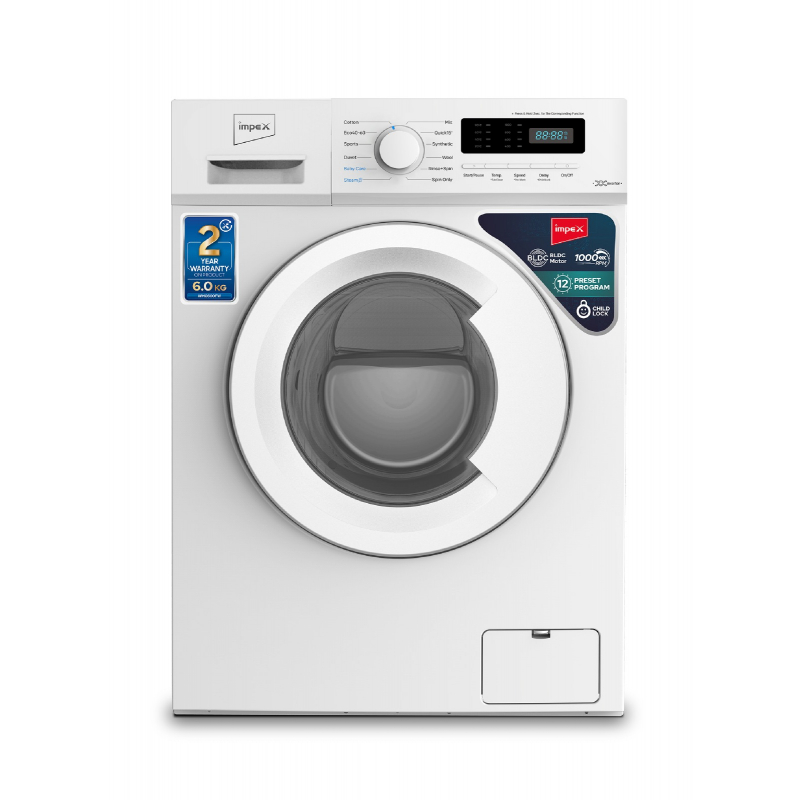 Impex Front Load Washing Machine | WM0600FW