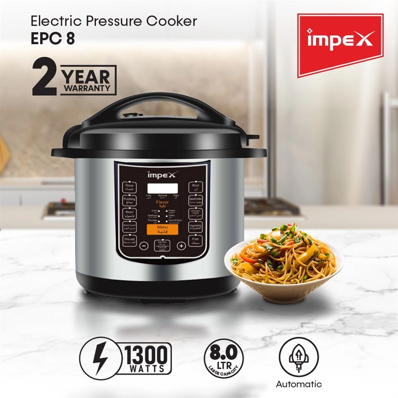 Electric Pressure Cooker | 8 Litre | EPC 8