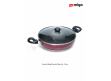 Impex Migo Nonstick Cookware 4Pcs FKT Set Maroon |M