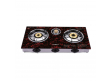 IMPEX 3 BR GLASS TOP GAS STOVE WITH FFD  | IGS 1213F