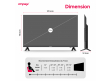 Impex 50" FHD Smart LED TV | GLORIA 50  SMART