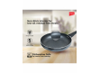 Impex Granite Coated Nonstick Cookware 8pcs Set  | NCB 7108