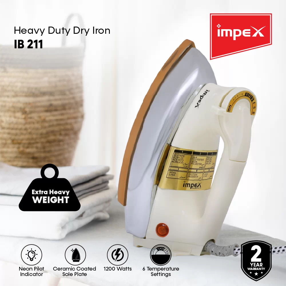 Heavy Duty Dry Iron Box | IB 211