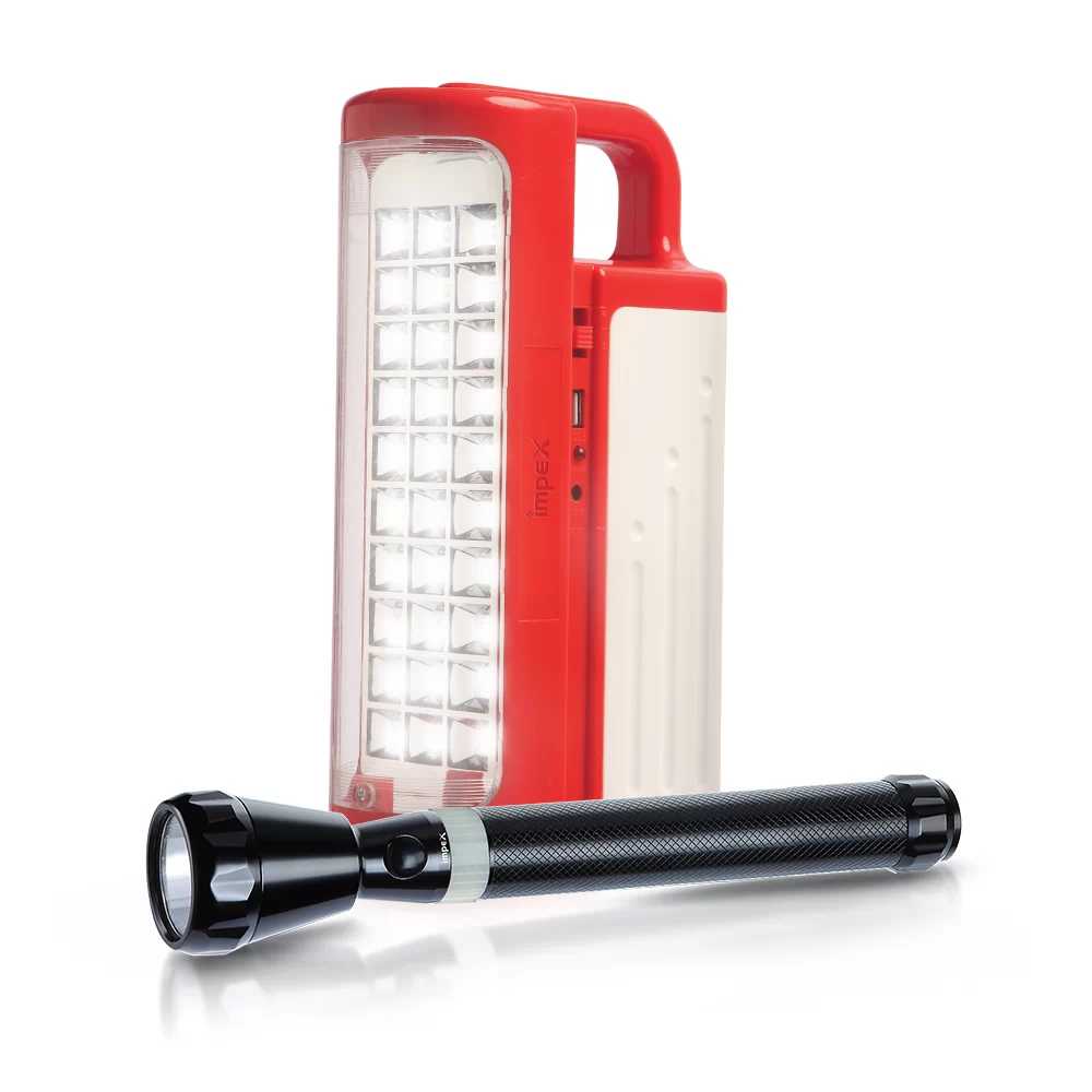 Rechargeable  LED Lantern & Flash Light I CB 2283