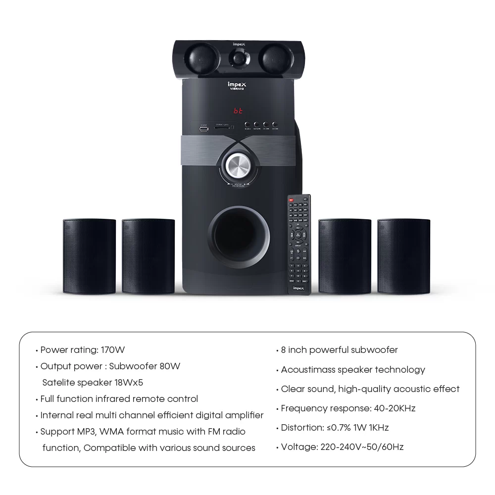 5.1 Speaker System  | Bang HT 5106 HO